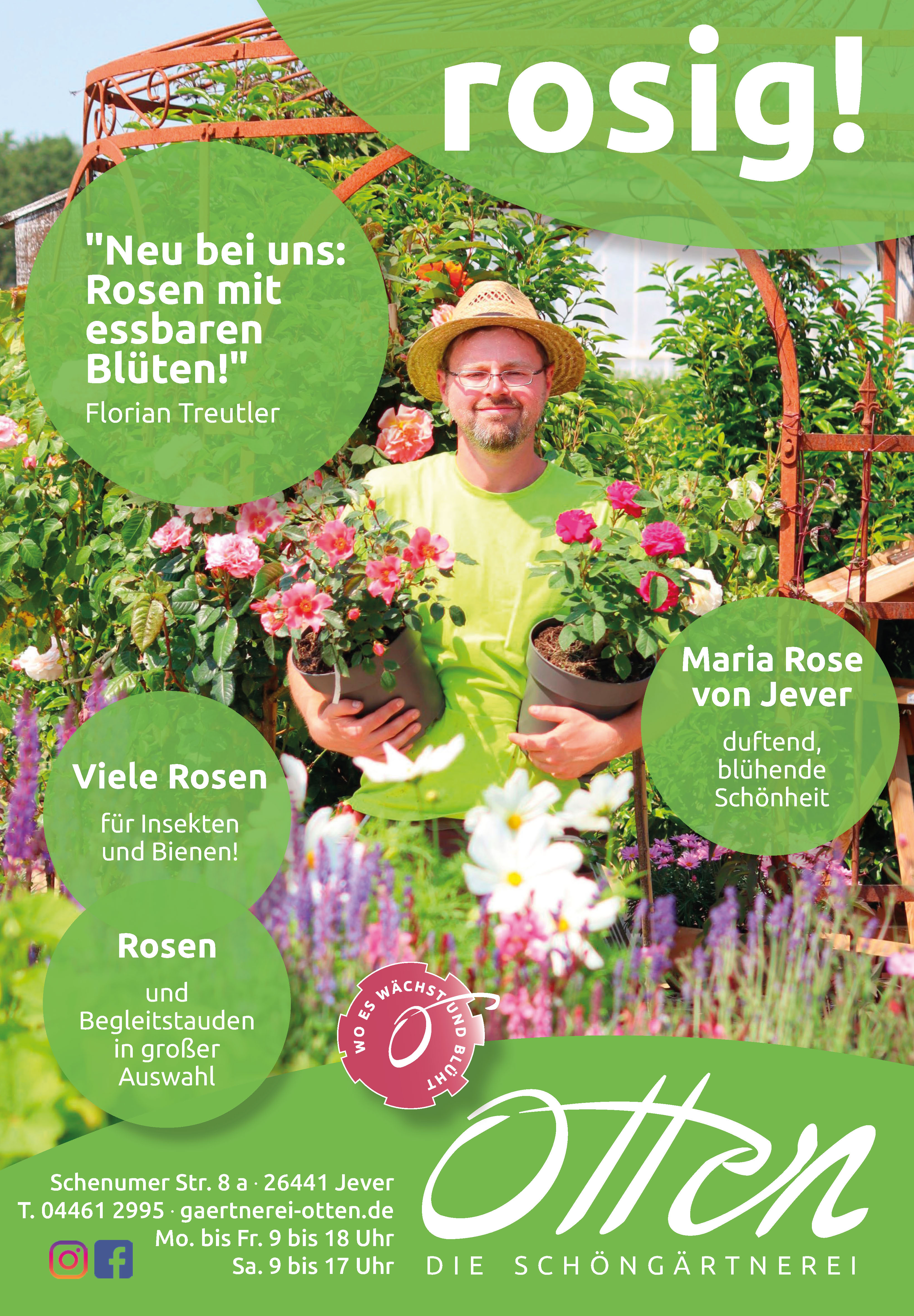 Aktuelles über uns erfahren Gärtnerei Otten
